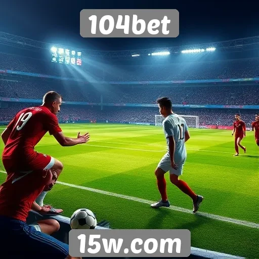 Apostas esportivas se destacam no site 104bet